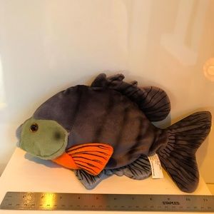 Stuffed fish, a plush toy.